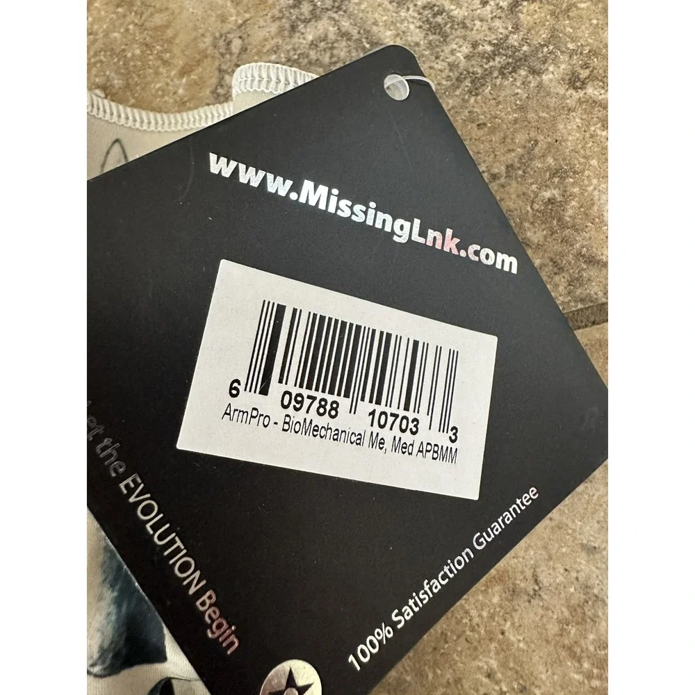 Missing Link SPF 50 Biomechanical  Me  ArmPro Tattoo Compression Sleeves - APBK